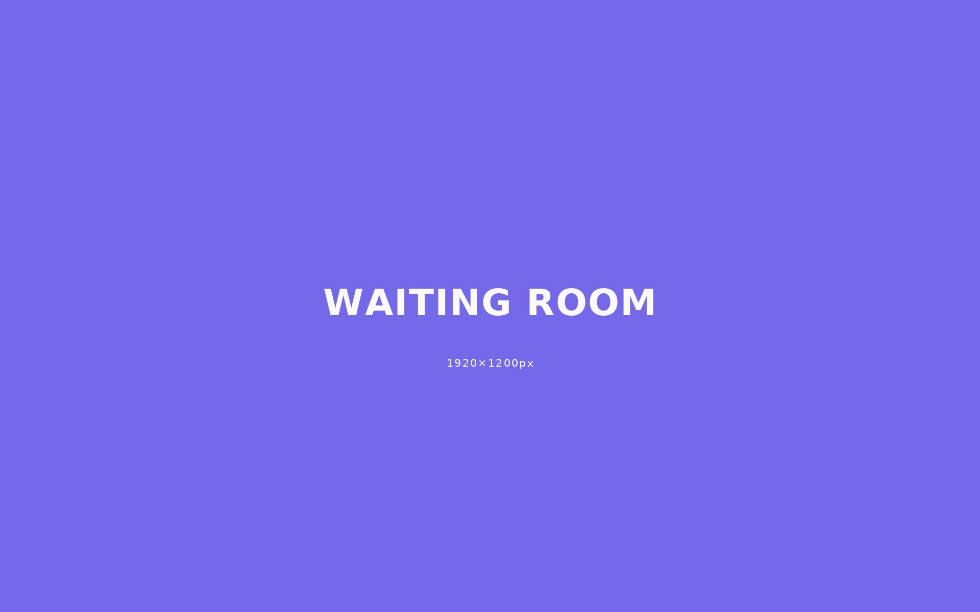 Waiting room